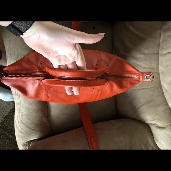 Longchamp medium cuir bag - Picture 5 of 6